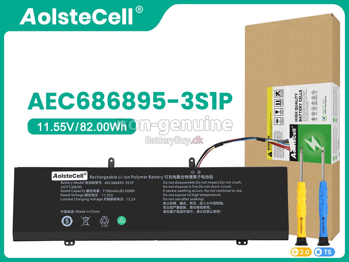 AolsteCell AEC686895-3S1P udskiftningsbatteri