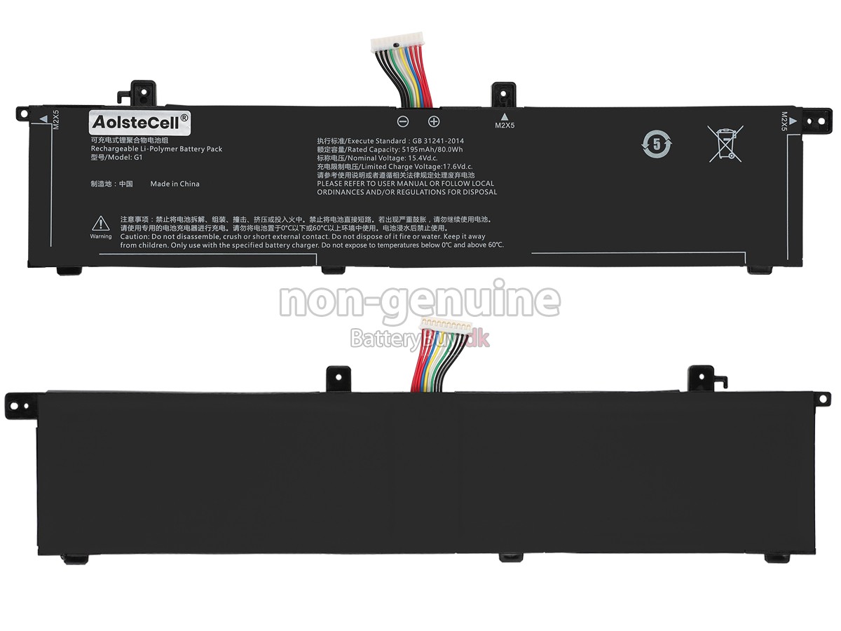 AolsteCell G1 udskiftningsbatteri