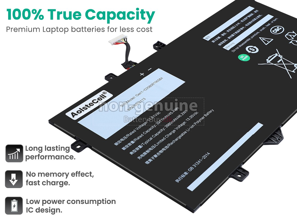 AolsteCell GEN1-O20800106584 udskiftningsbatteri