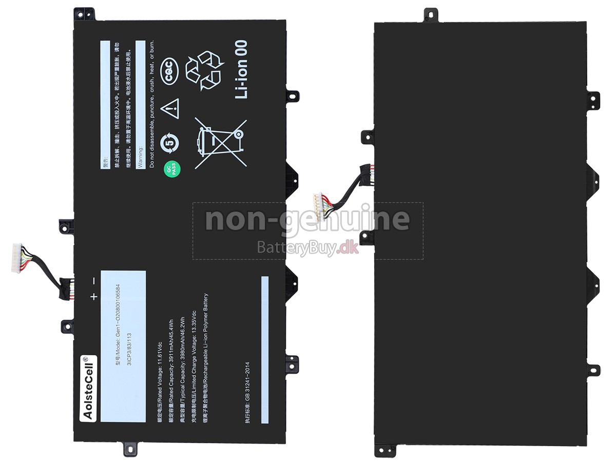 AolsteCell GEN1-O20800106584 udskiftningsbatteri