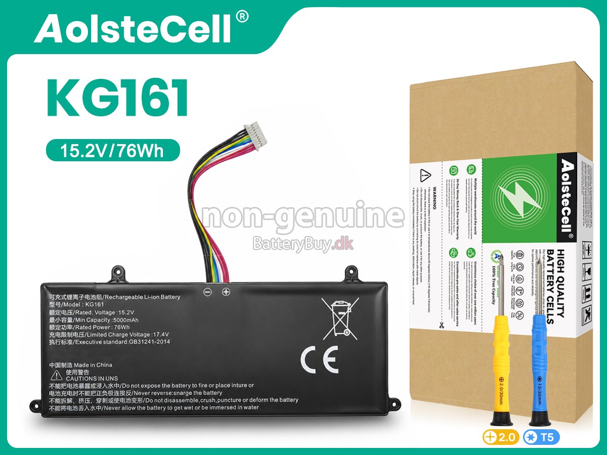 AolsteCell KG161 udskiftningsbatteri