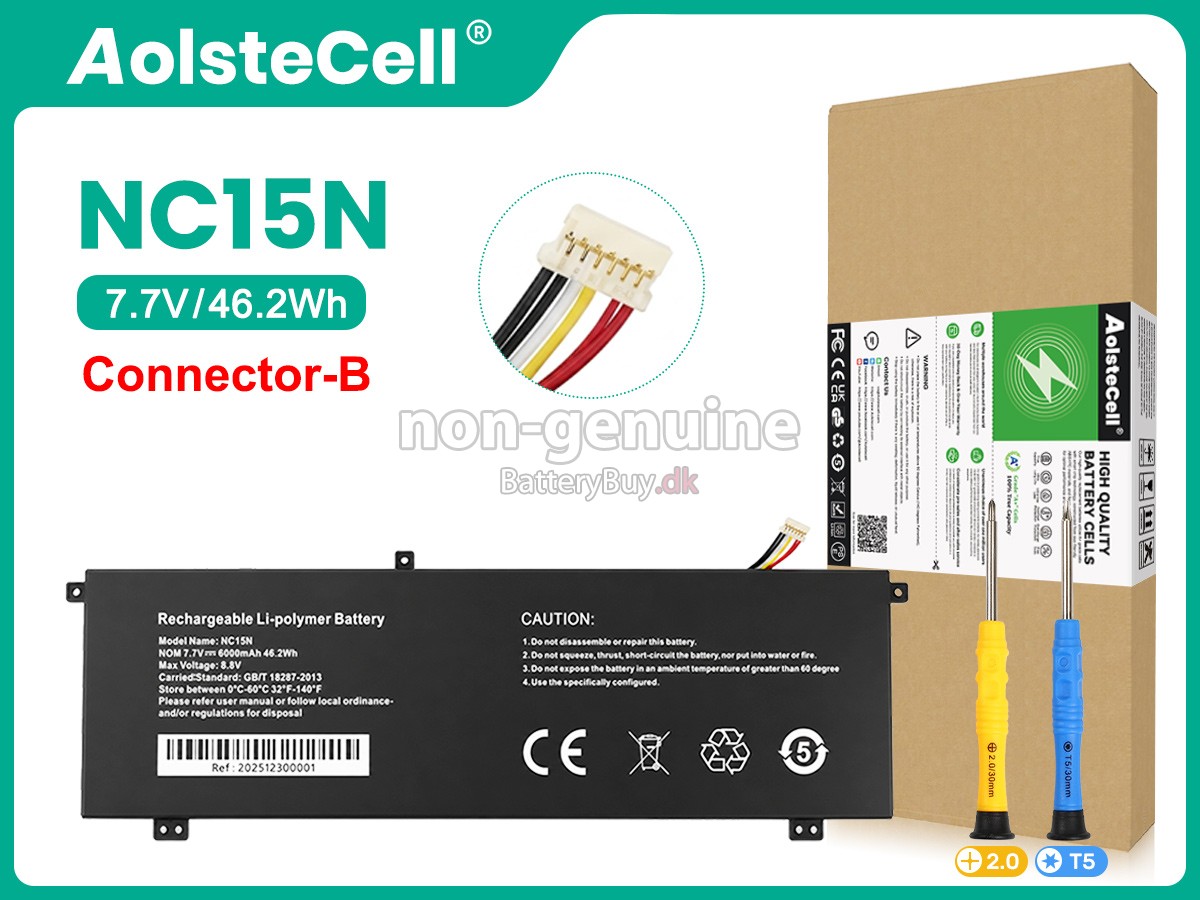 AolsteCell NC15N udskiftningsbatteri
