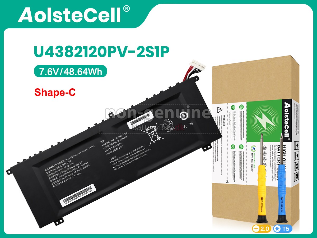AolsteCell U4382120PV-2S1P udskiftningsbatteri