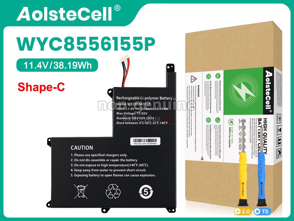 AolsteCell WYC8556155P udskiftningsbatteri