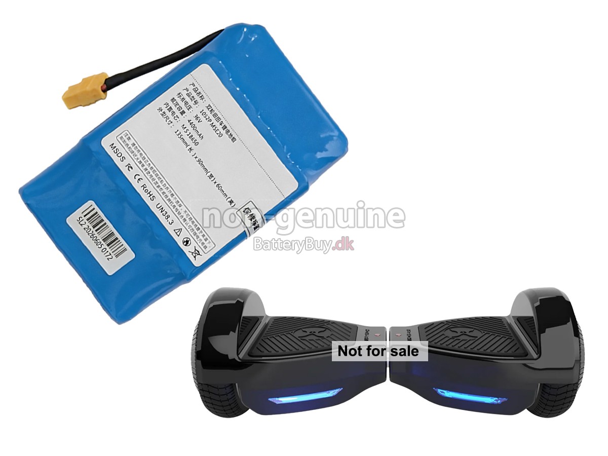 AolsteCell MSE20 HOVERBOARD udskiftningsbatteri