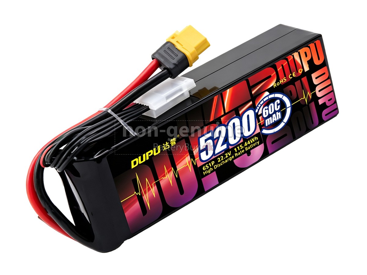 AolsteCell 22.2V 5200MAH 60C XT60 udskiftningsbatteri