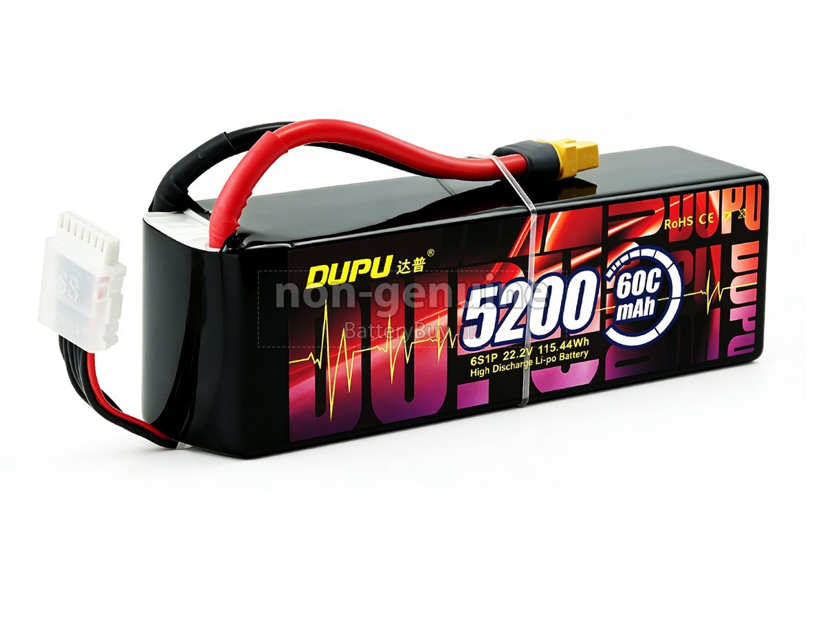 AolsteCell 22.2V 5200MAH 60C XT60 udskiftningsbatteri