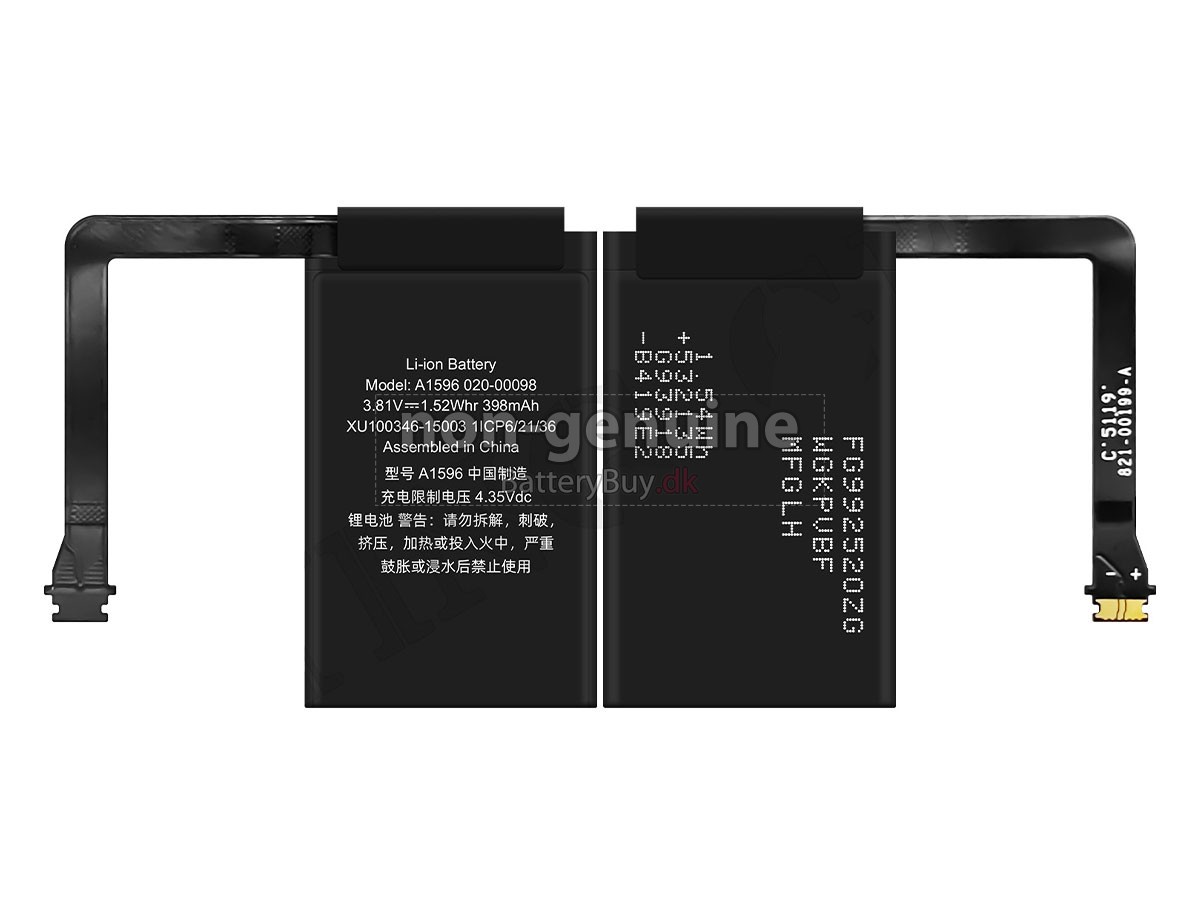 Apple A1596 udskiftningsbatteri