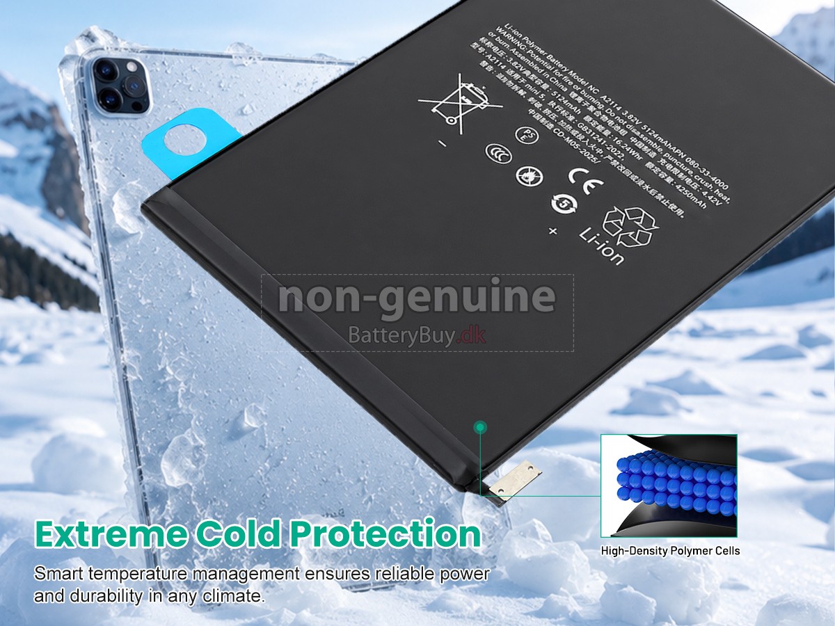 Apple A1725 udskiftningsbatteri