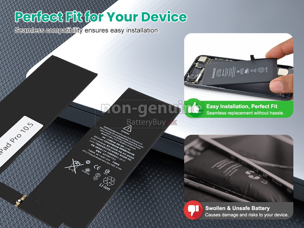 Apple iPad Pro 10.5 inch udskiftningsbatteri