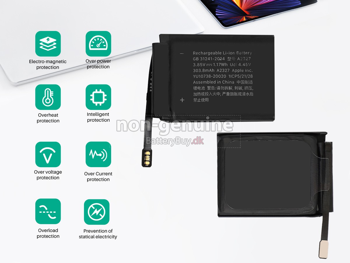 Apple WATCH Series 6 NIKE GPS 44MM udskiftningsbatteri