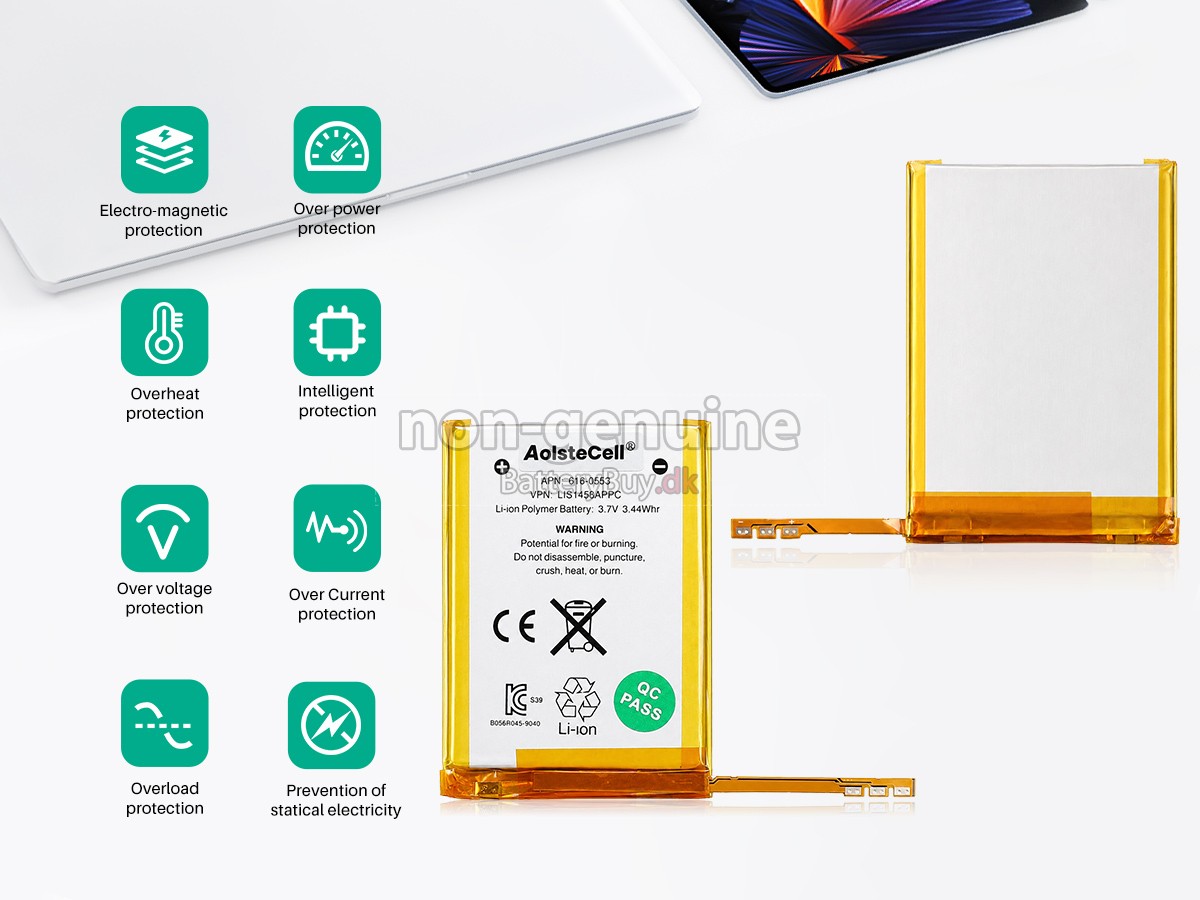 Apple 616-0553 udskiftningsbatteri