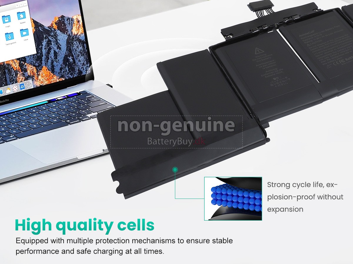 Apple MacBook Pro 15 inch A1398 Retina (Mid 2015) udskiftningsbatteri