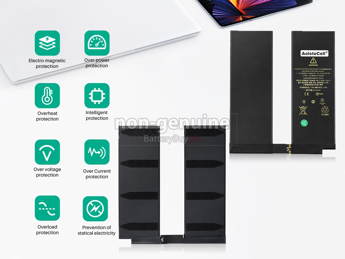 Apple A2152 EMC 3315 udskiftningsbatteri