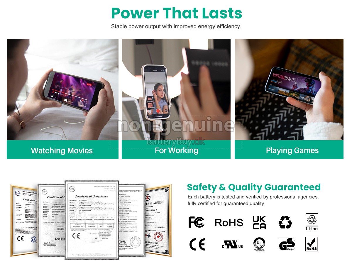 Apple iPad Pro 12.9 inch 1ST GEN udskiftningsbatteri