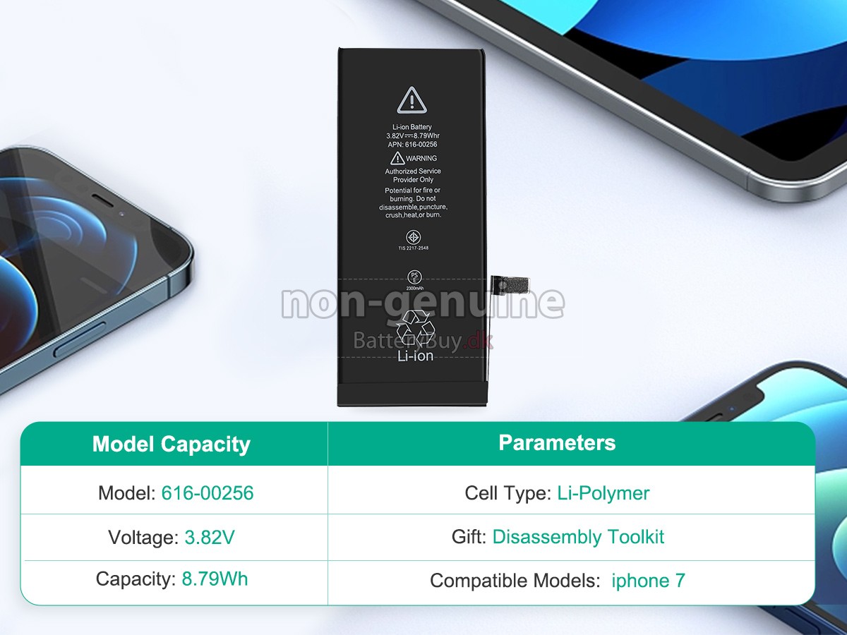Apple IPHONE 7 udskiftningsbatteri