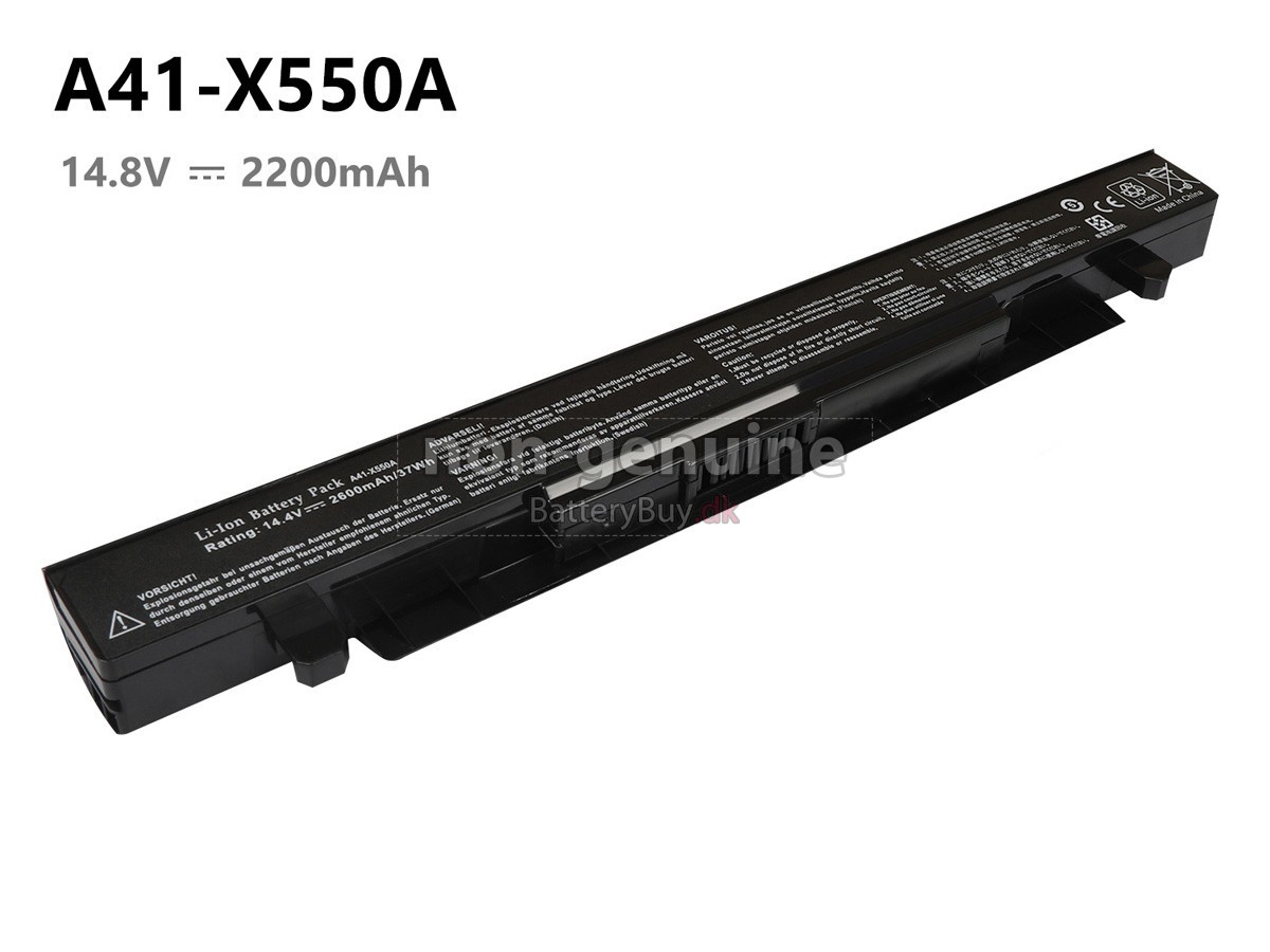 Asus X550LA-RI5T25 laptop udskiftningsbatteri