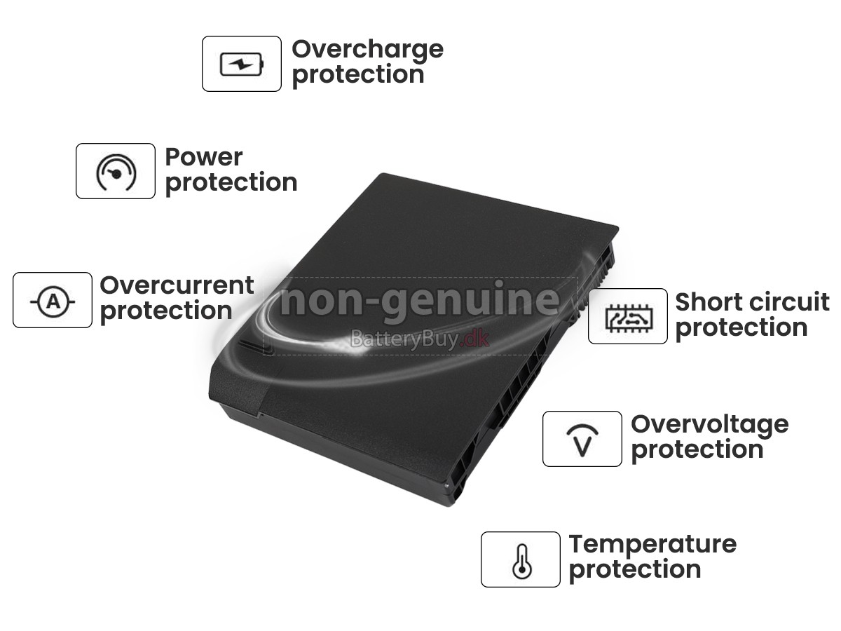 Asus G55VW udskiftningsbatteri