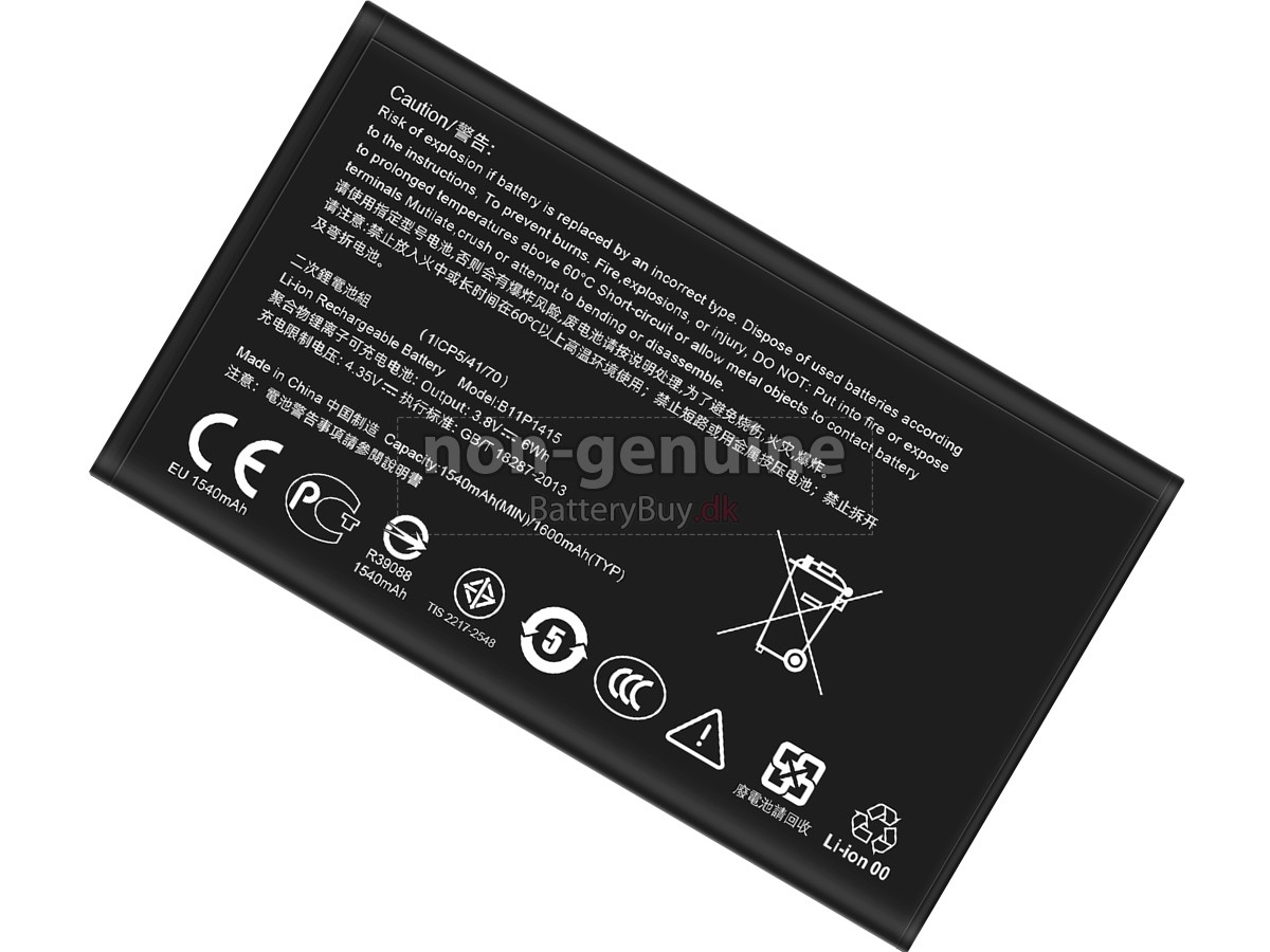 Asus Z00SD udskiftningsbatteri