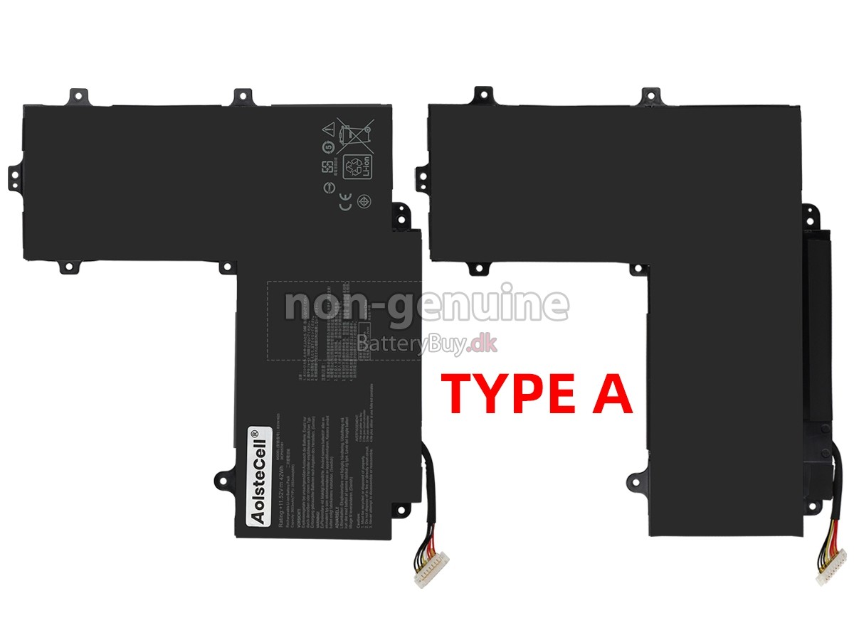 Asus VivoBook Flip 12 TP203NAH-BP002 udskiftningsbatteri