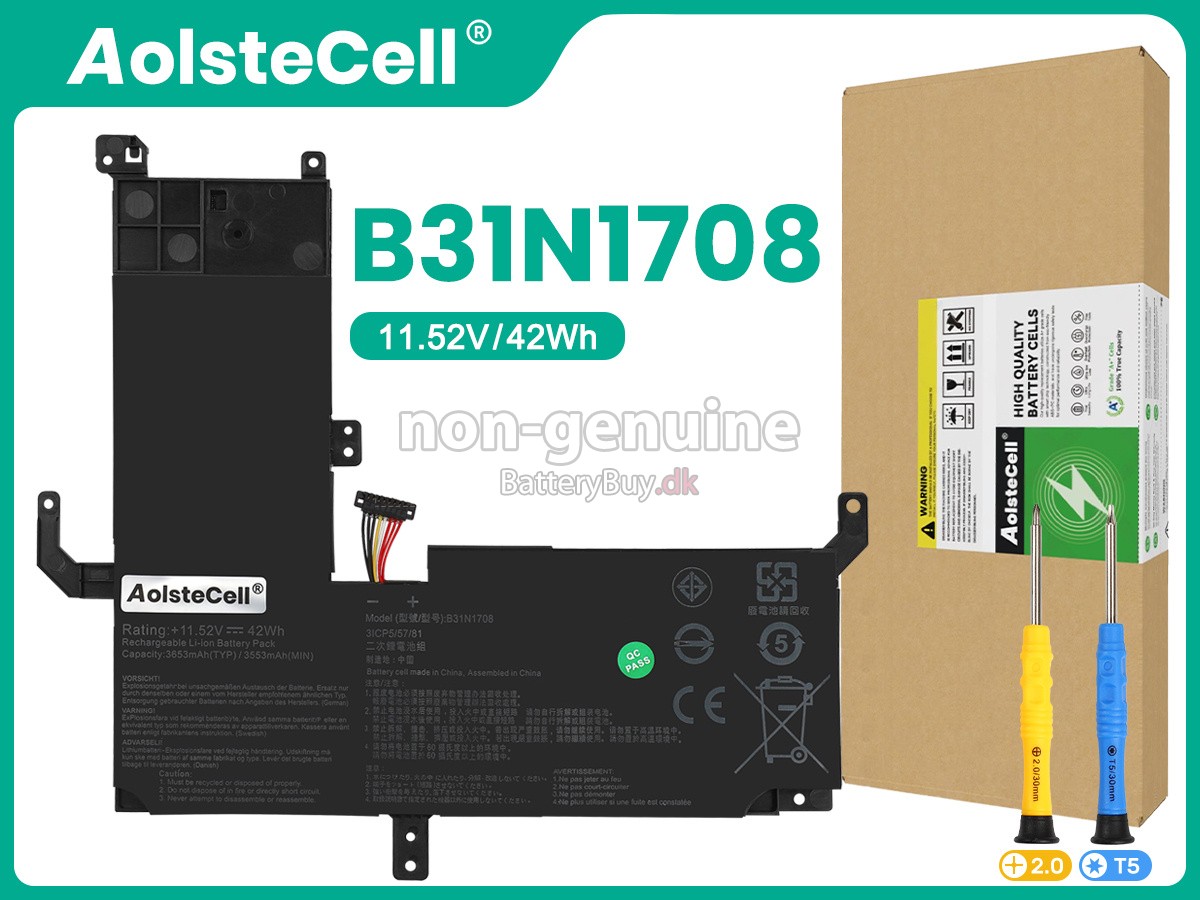 Asus VivoBook Flip TP510UF udskiftningsbatteri