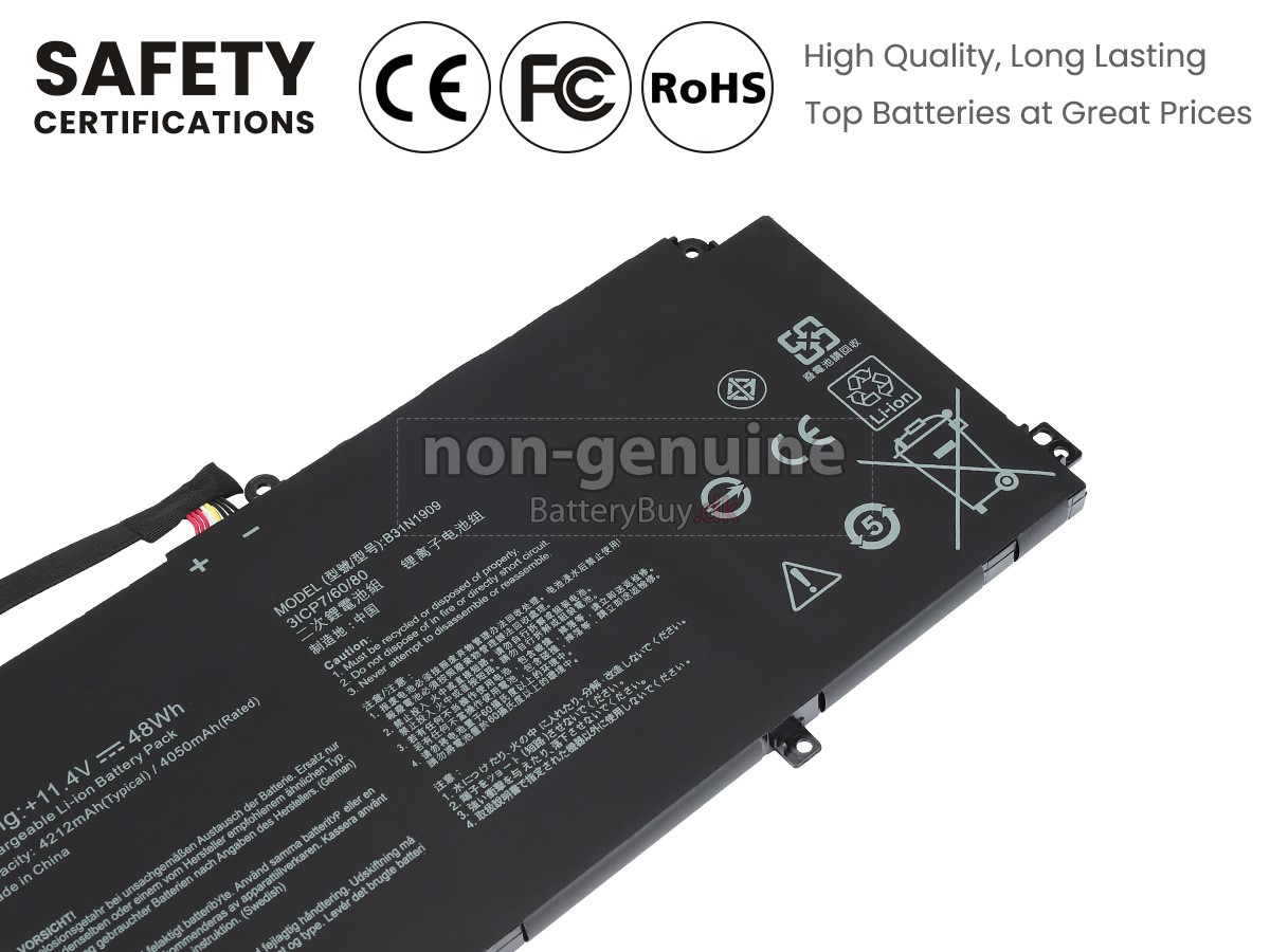 Asus EXPERTBook B2502FBA udskiftningsbatteri