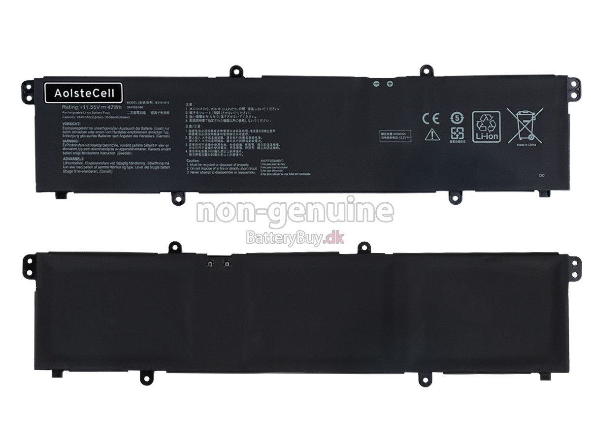 Asus EXPERTBook B1 B1400CEPE laptop udskiftningsbatteri