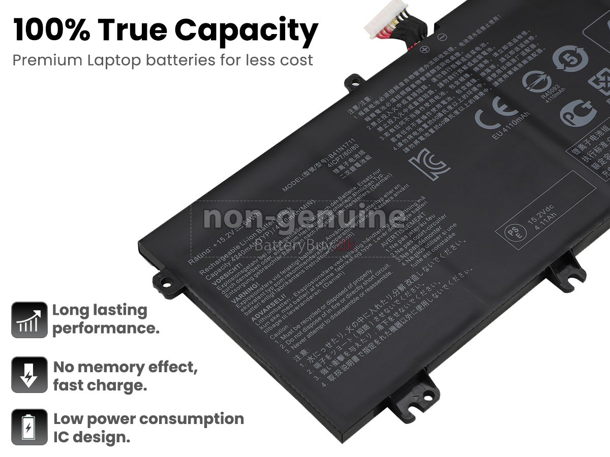 Asus B41N1711 laptop udskiftningsbatteri