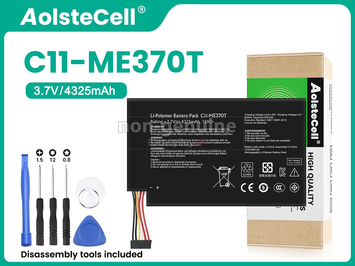 Asus NEXUS 7 1ST GEN udskiftningsbatteri