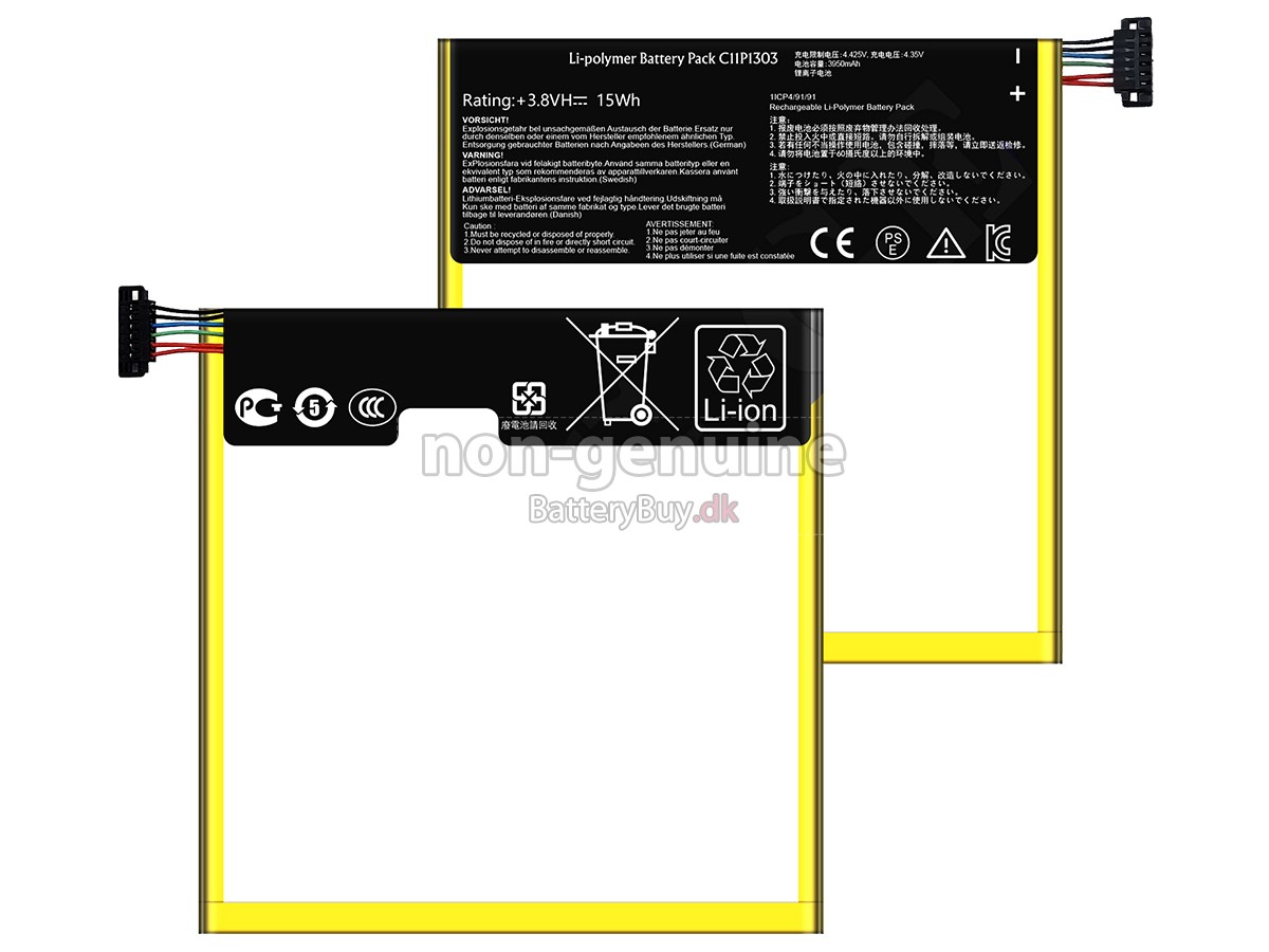 Asus K008 udskiftningsbatteri