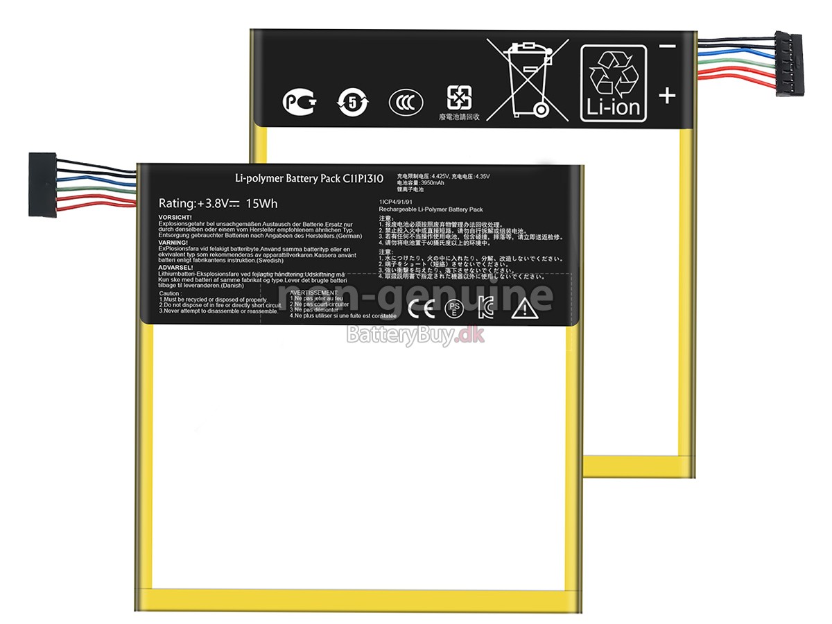 Asus C11P1310 udskiftningsbatteri