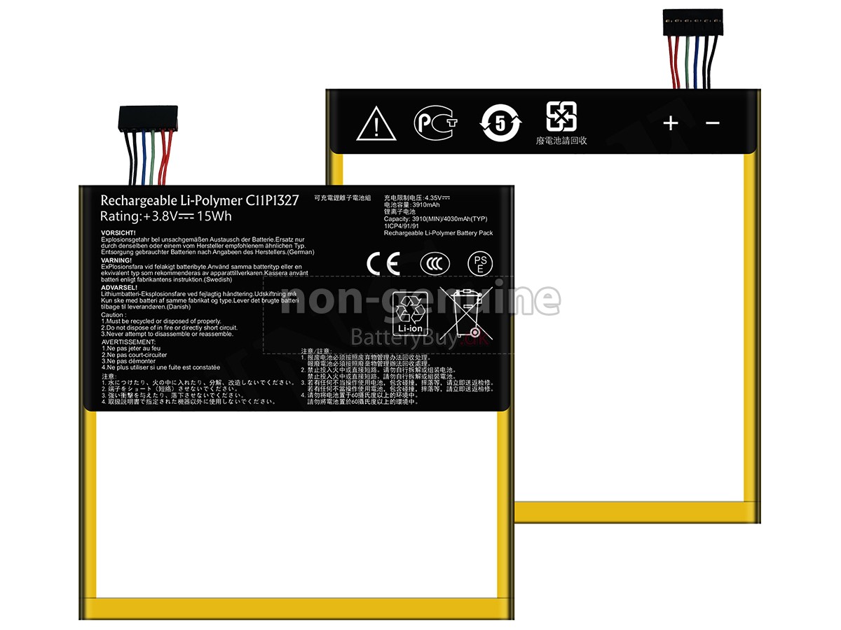 Asus C11P1327 udskiftningsbatteri