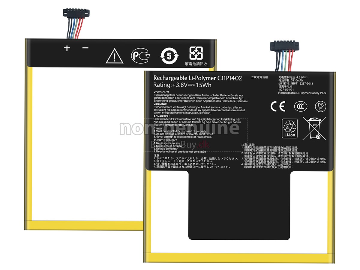 Asus C11P1402 udskiftningsbatteri