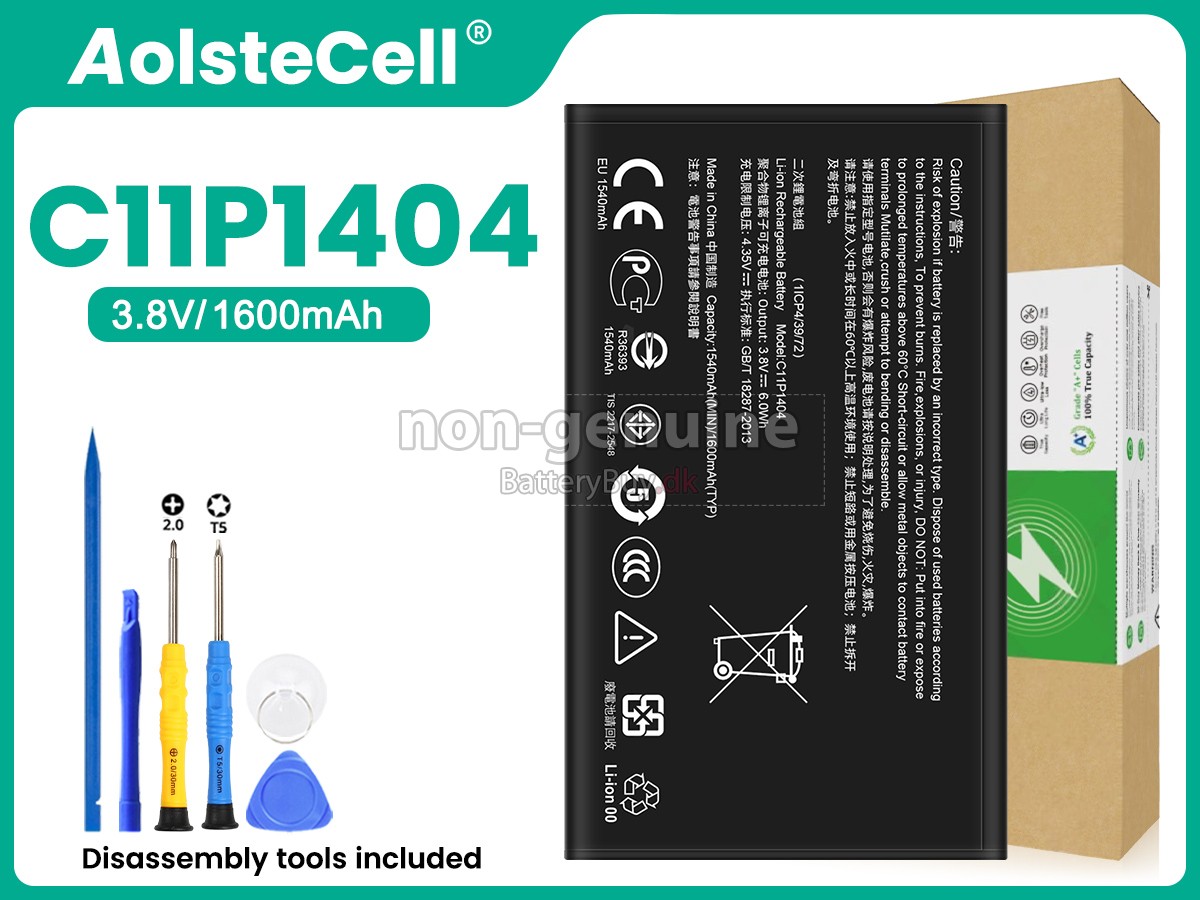 Asus C11P1404 udskiftningsbatteri