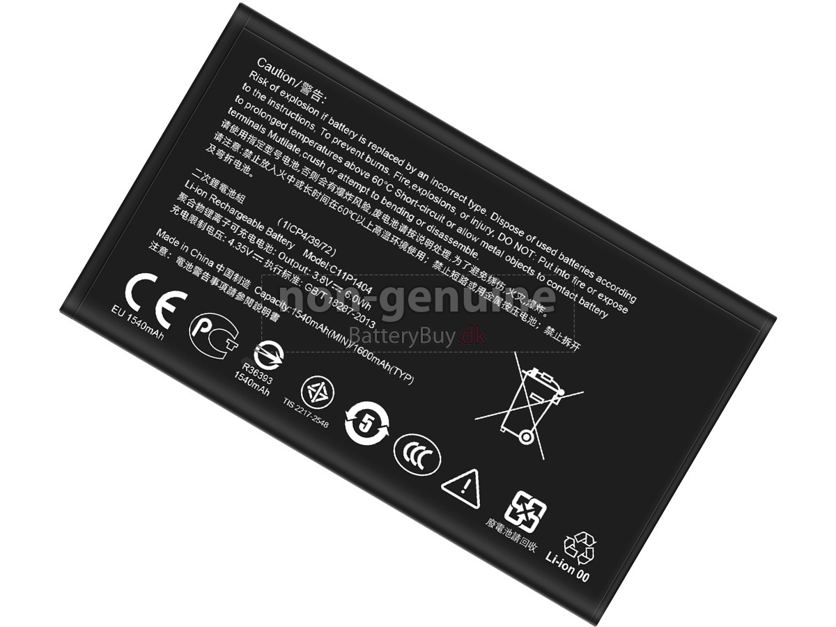 Asus C11P1404 udskiftningsbatteri