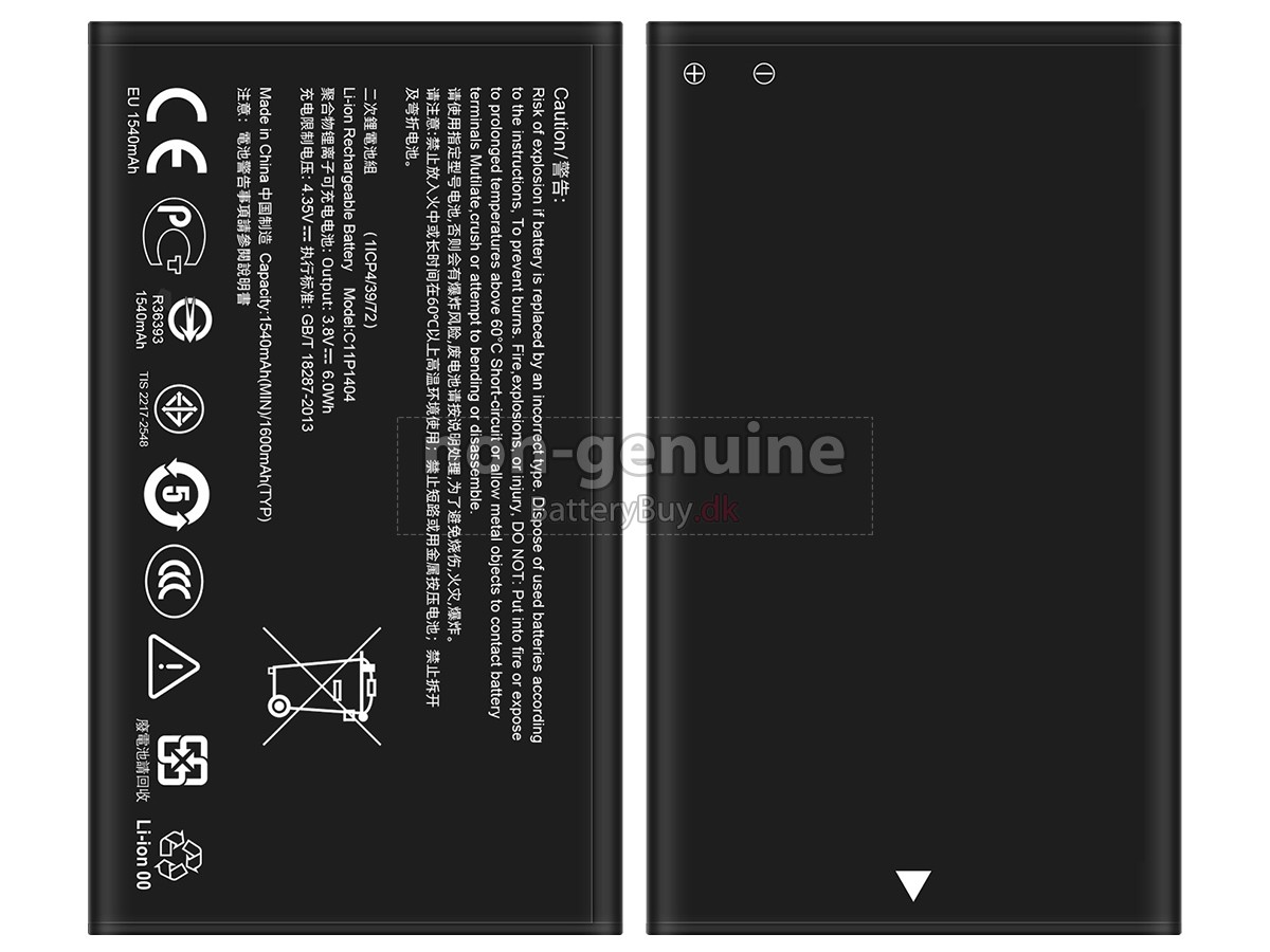 Asus C11P1404 udskiftningsbatteri