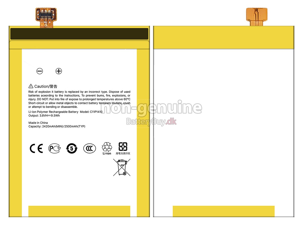 Asus C11P1410 udskiftningsbatteri