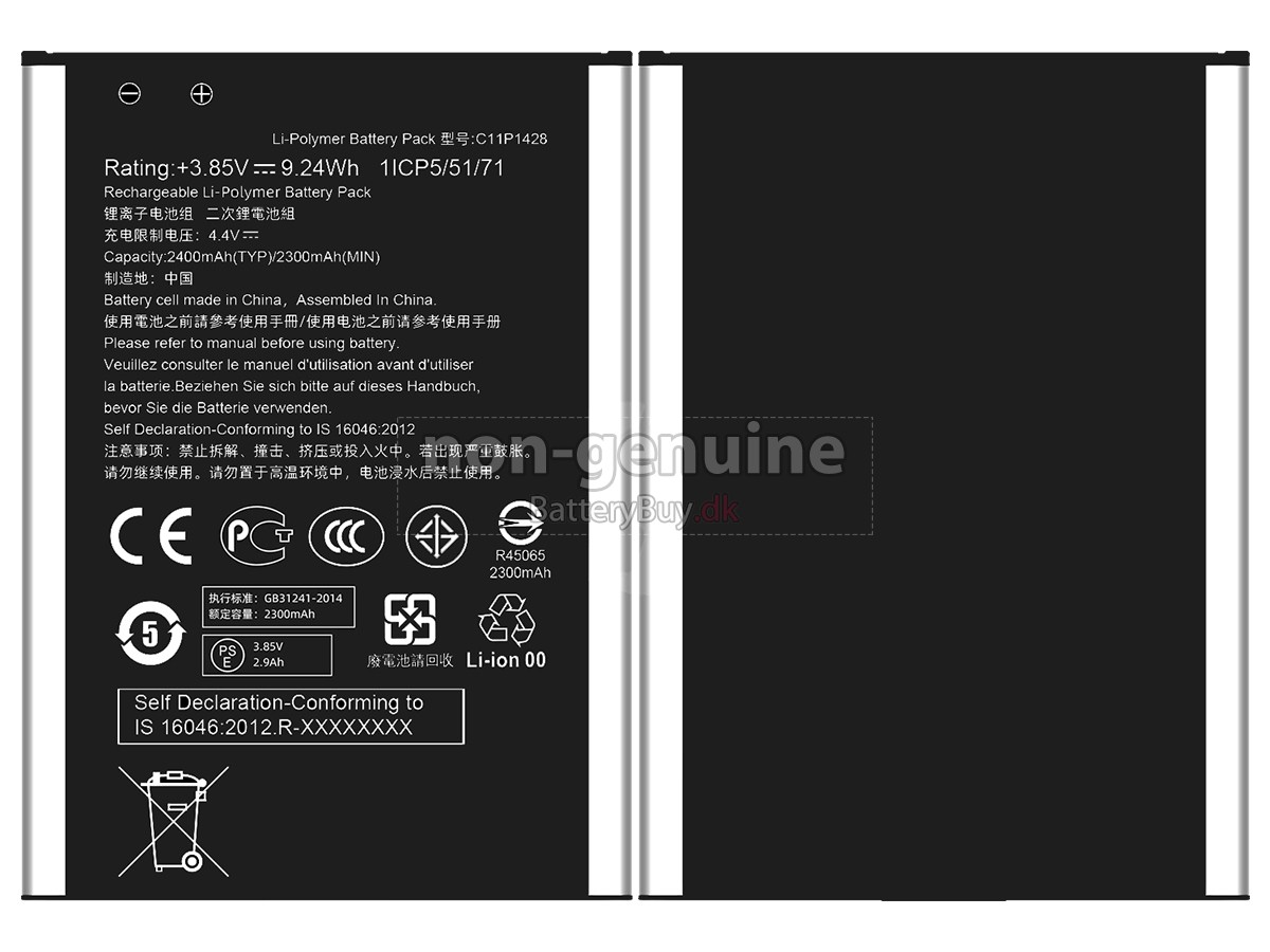 Asus C11P1428 udskiftningsbatteri