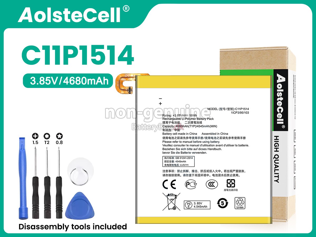 Asus C11P1514 udskiftningsbatteri