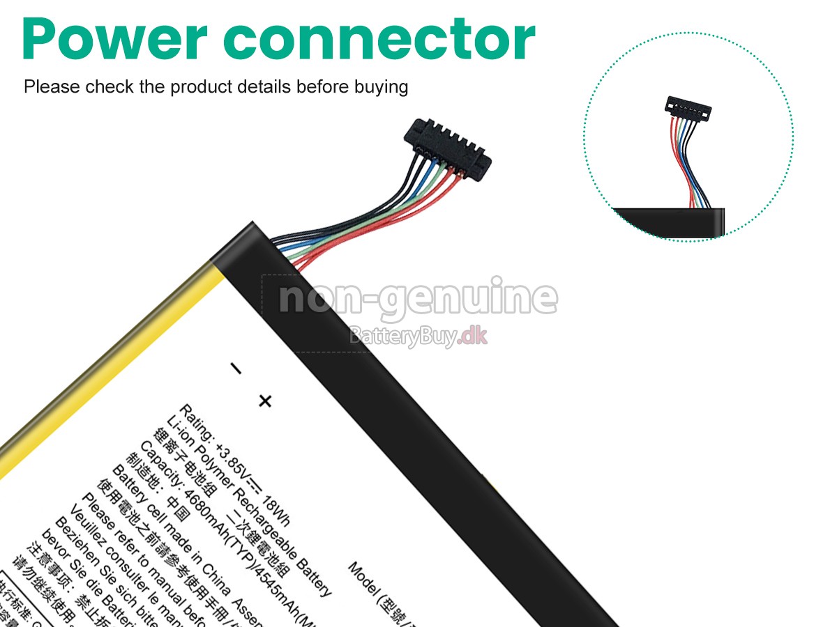 Asus C11P1517 udskiftningsbatteri