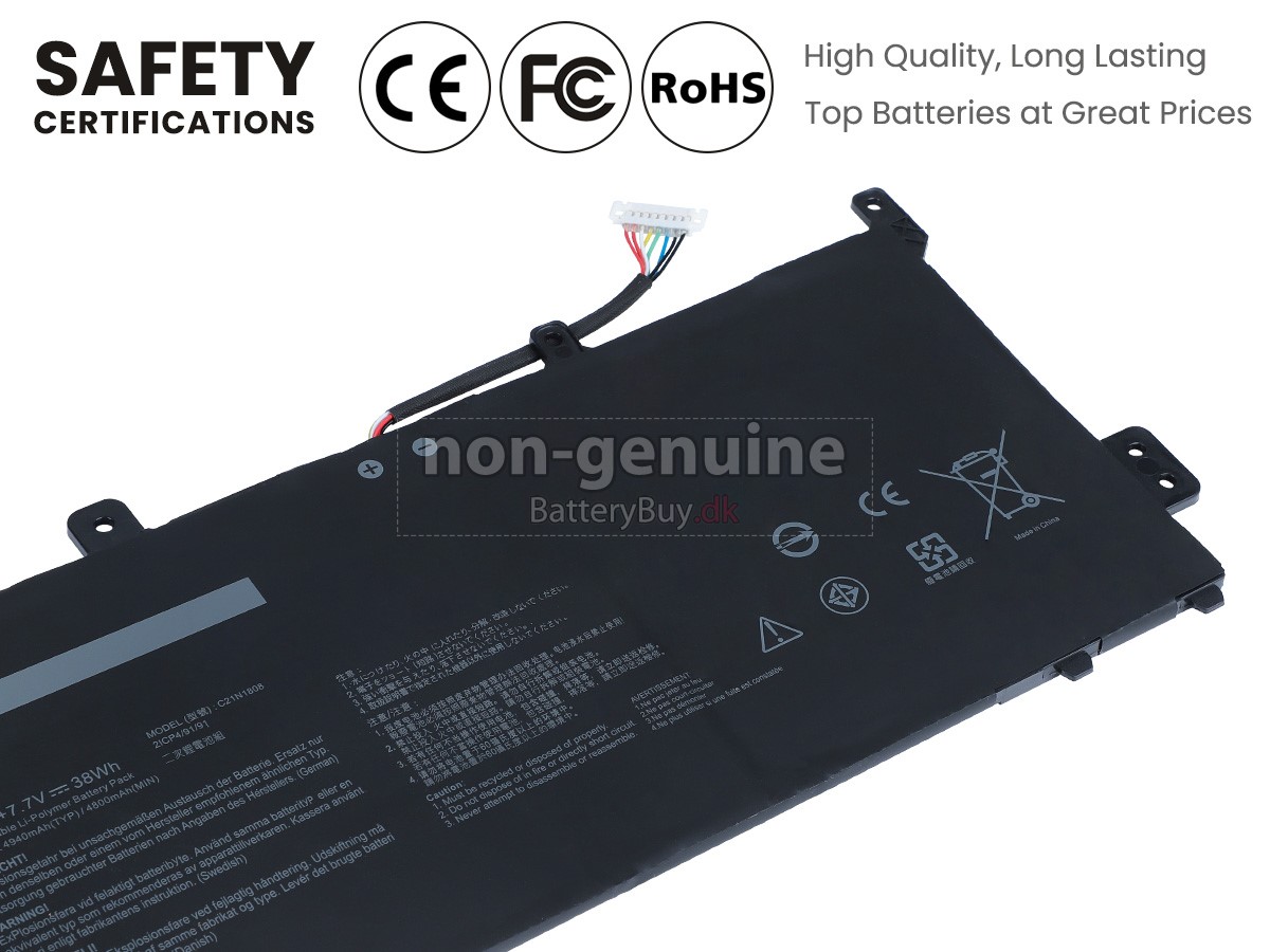 Asus C21N1808 udskiftningsbatteri