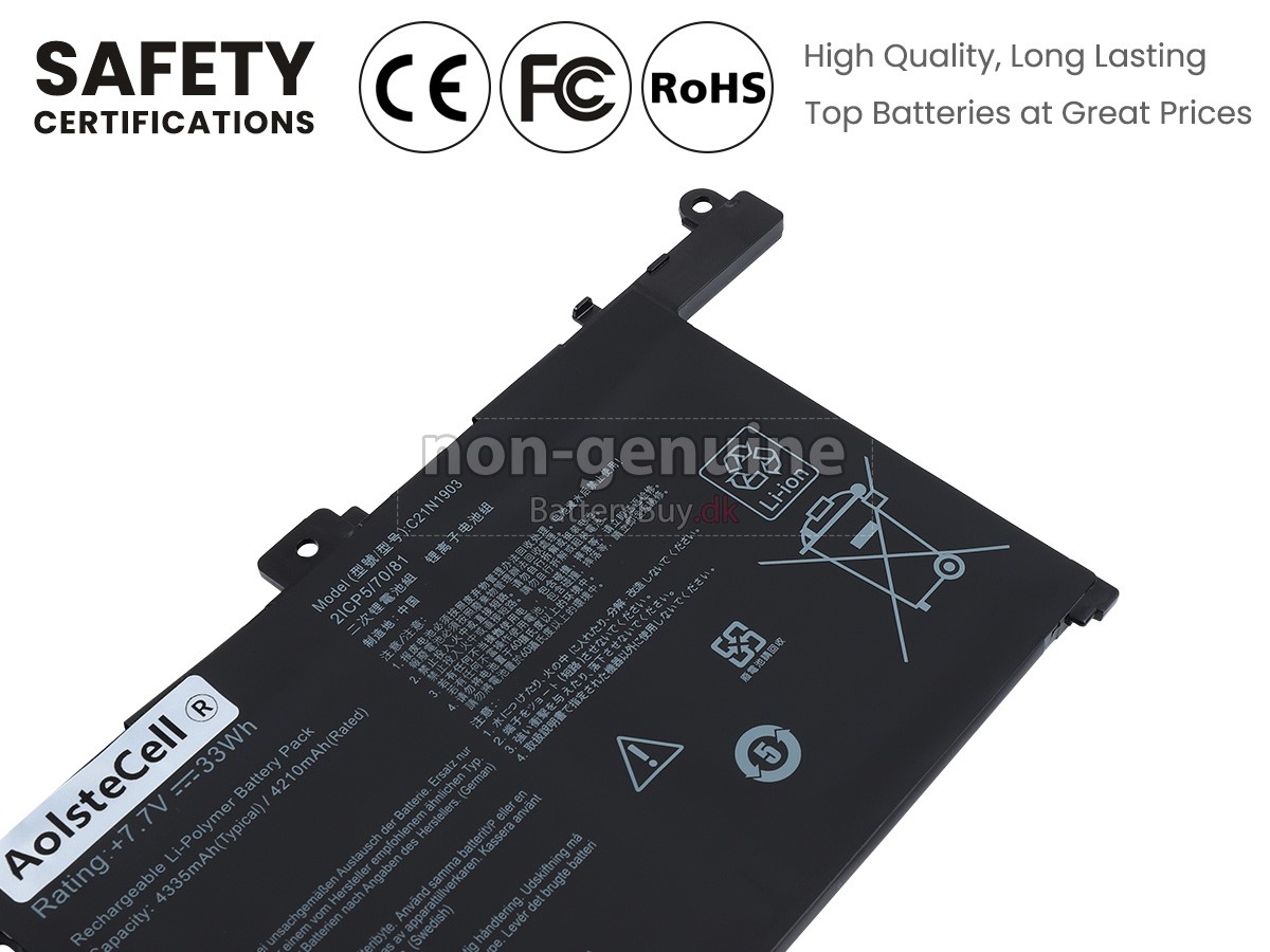 Asus B3302FEA udskiftningsbatteri