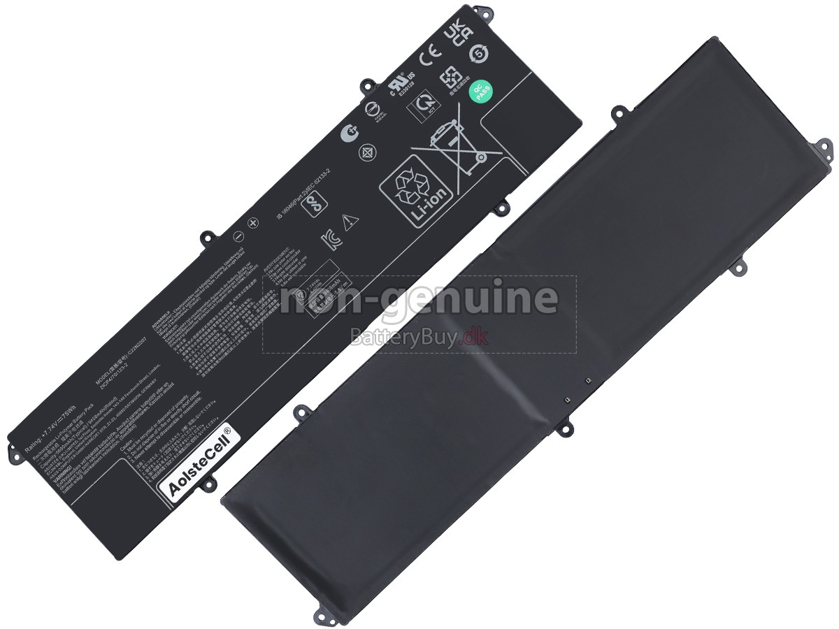 Asus VivoBook S 15 OLED S5507QA-PU165W udskiftningsbatteri