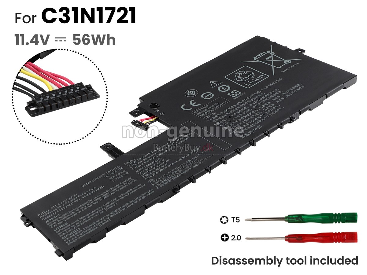 Asus VivoBook L406MA laptop udskiftningsbatteri