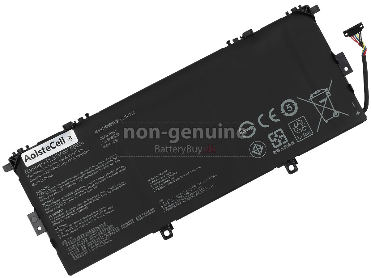 Asus C31N1724 laptop udskiftningsbatteri