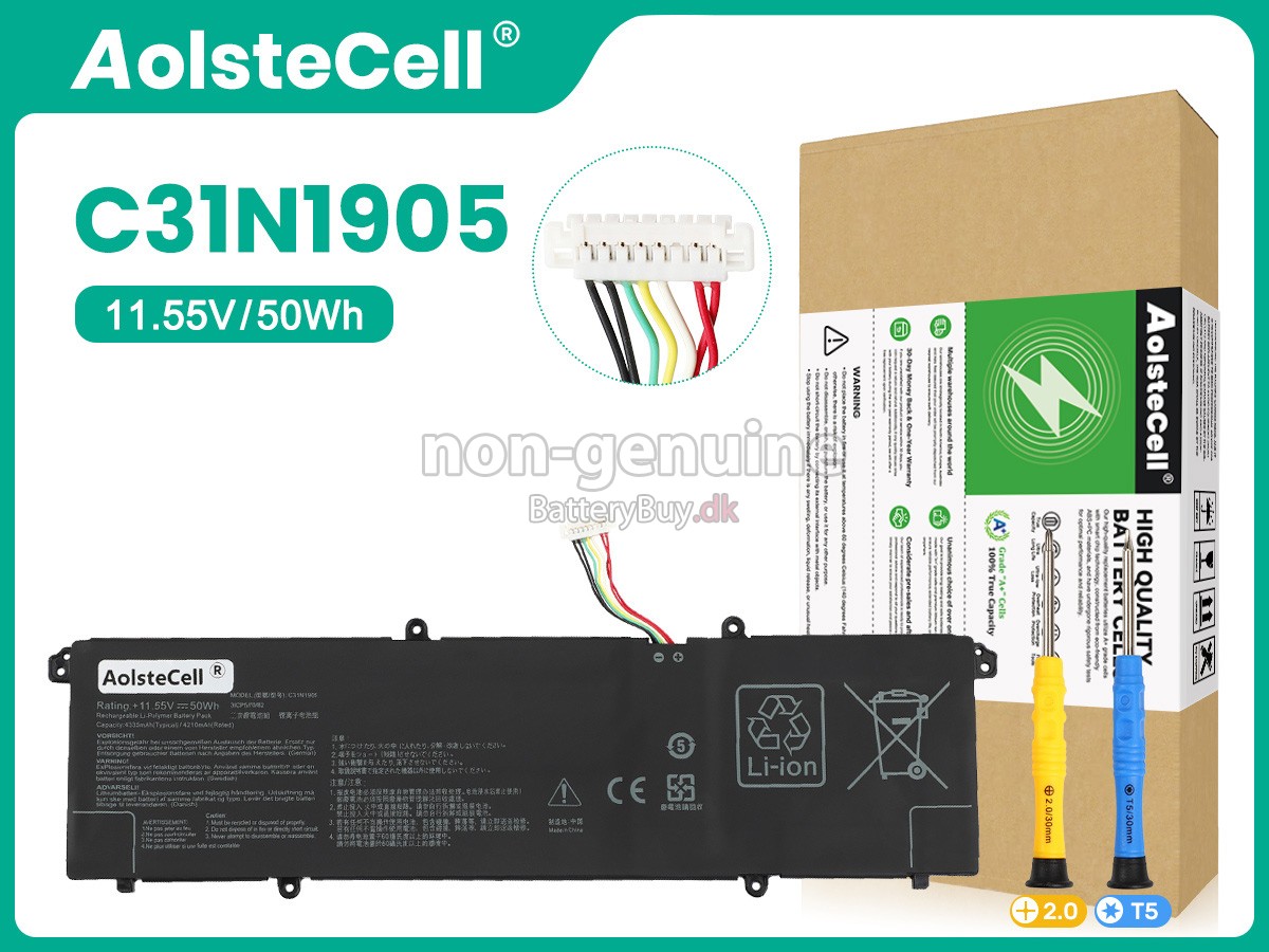 Asus VivoBook 15 X1504ZA udskiftningsbatteri