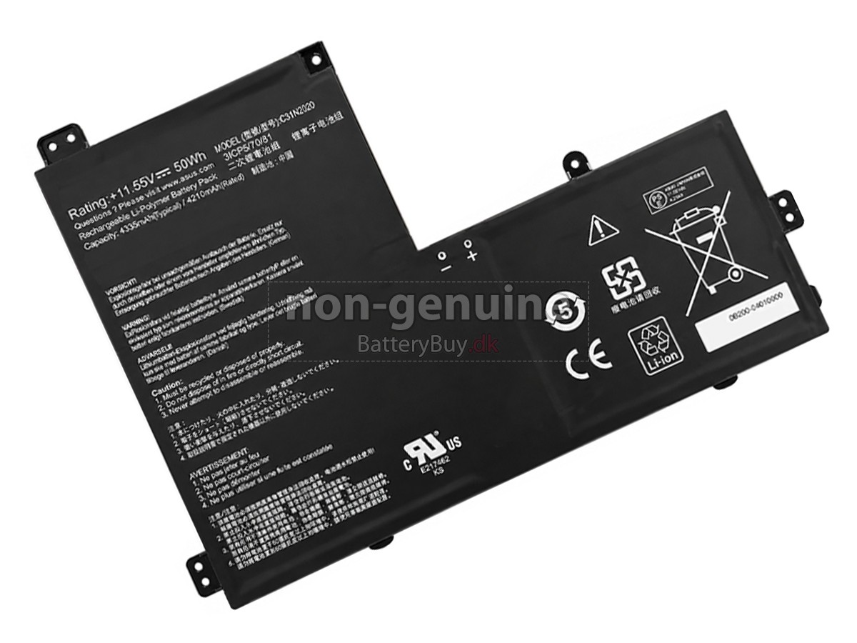 Asus 90NX04B2-M003N0 udskiftningsbatteri