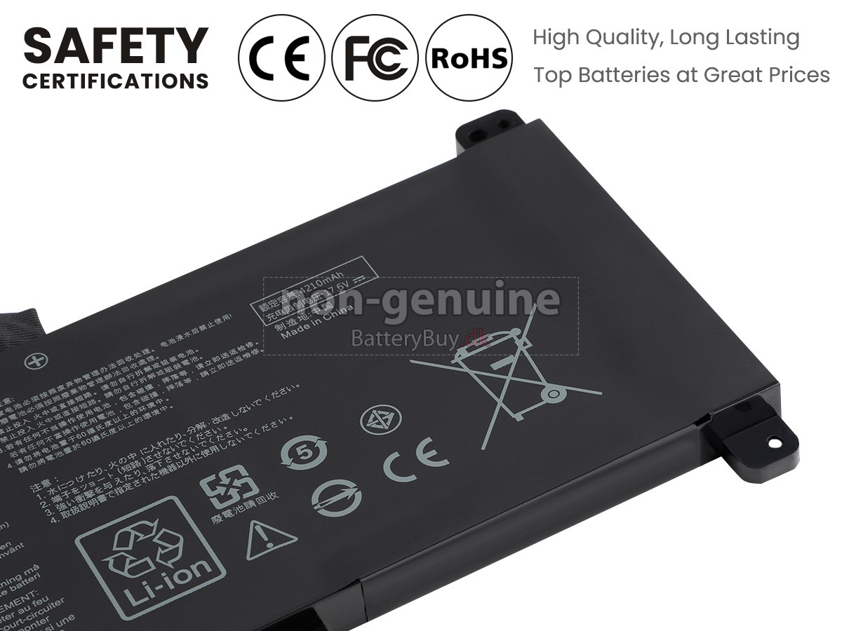 Asus Rog STRIX SCAR II GL704GV-EV027T laptop udskiftningsbatteri