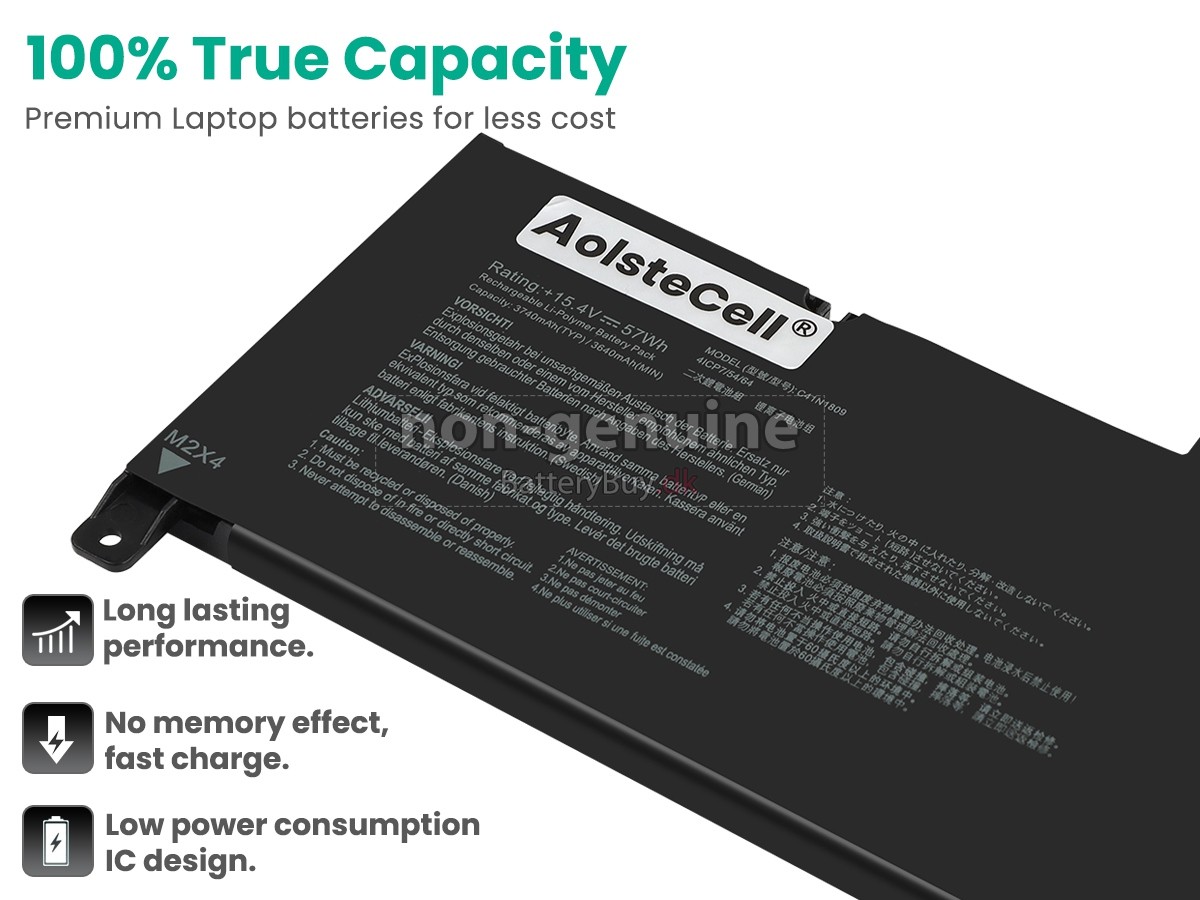Asus ZenBook Q536FD udskiftningsbatteri
