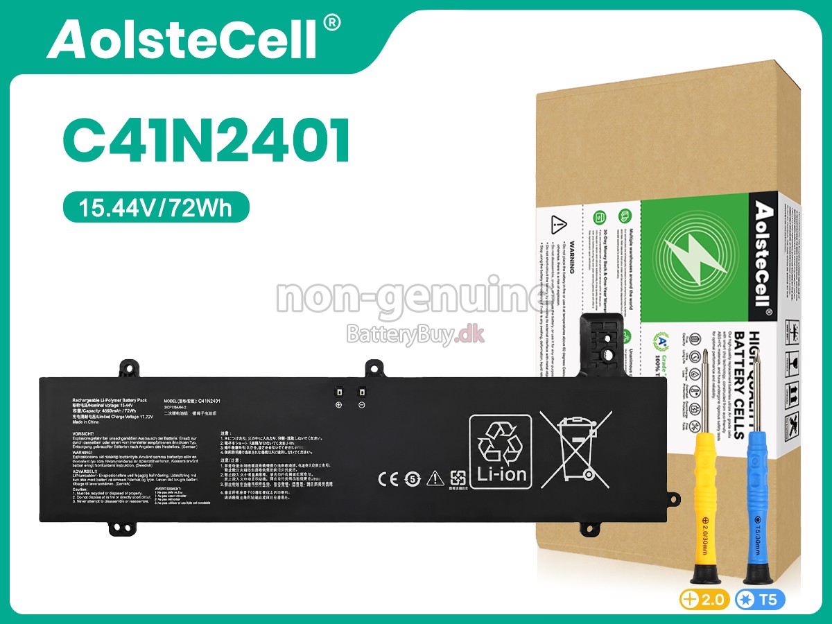 Asus E433-00ET udskiftningsbatteri